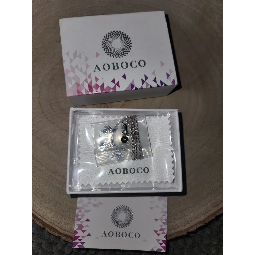 Aoboco~925 Silver‎ Ruth Bader Ginsburg Pendant Necklace Dissent Collar